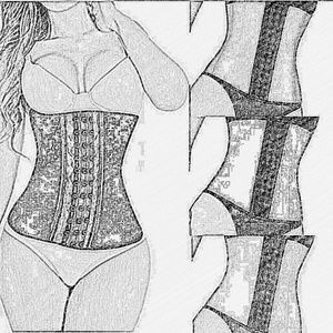 Elegance Intimates & Sleepwear - 2 Waist Trainer Corset Black Sz L Girdle Bundle Elegance Intimates & Sleepwear - 2 Waist Trainer Corset Black Sz L Girdle Bundle
